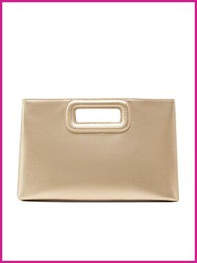 Straw Clutch Top Handle Evening Bag Detachable Chain Strap